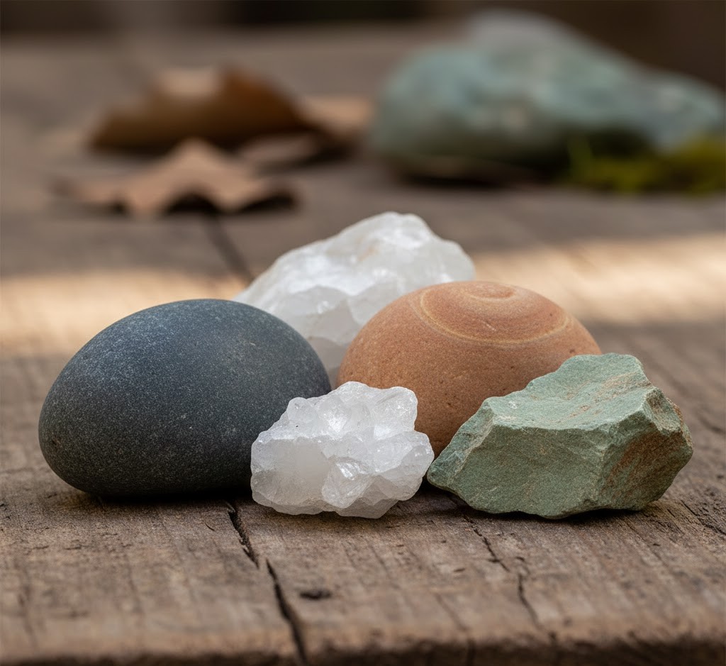 Natural stone selection